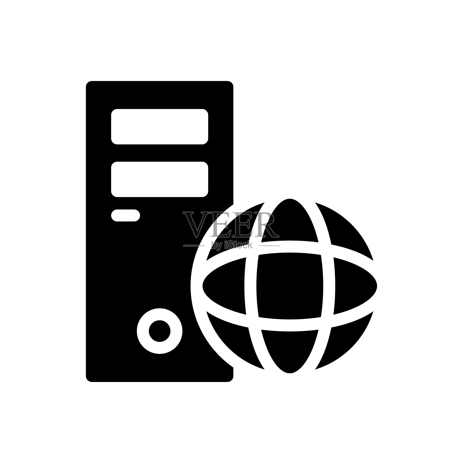 服务器插画图片素材