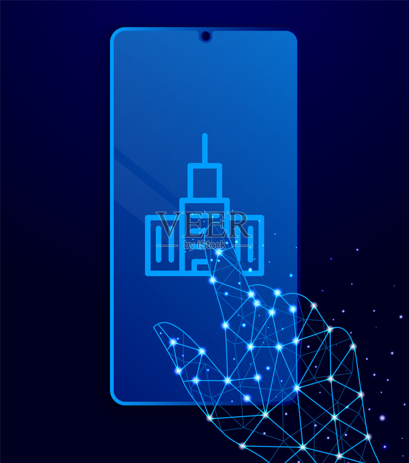 房屋建筑矢量图标插画图片素材