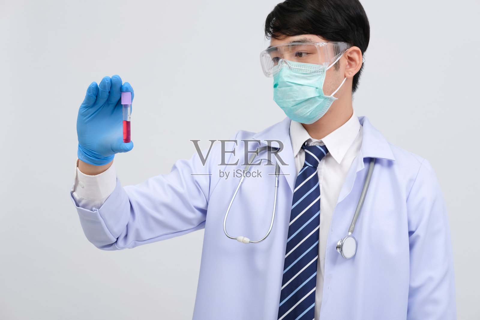 医生、内科医生、疫苗药瓶安瓿照片摄影图片