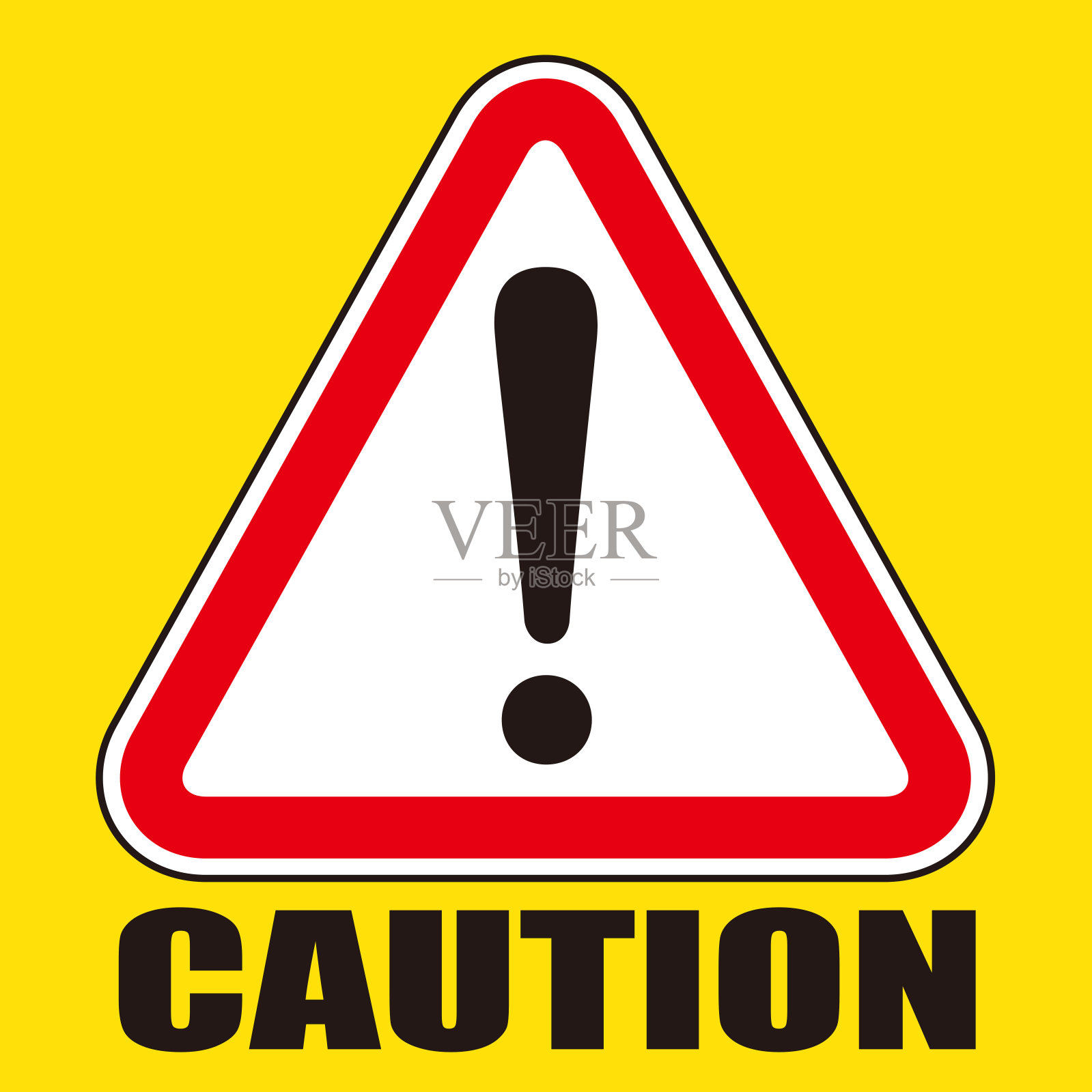 危险标志图标向量三角形插画图片素材