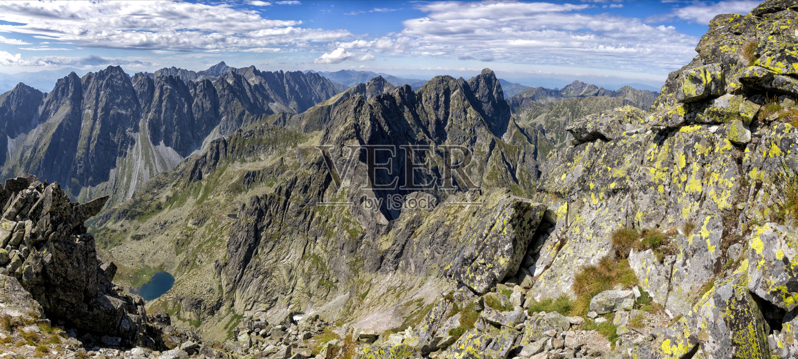 夏天的太特拉山脉照片摄影图片