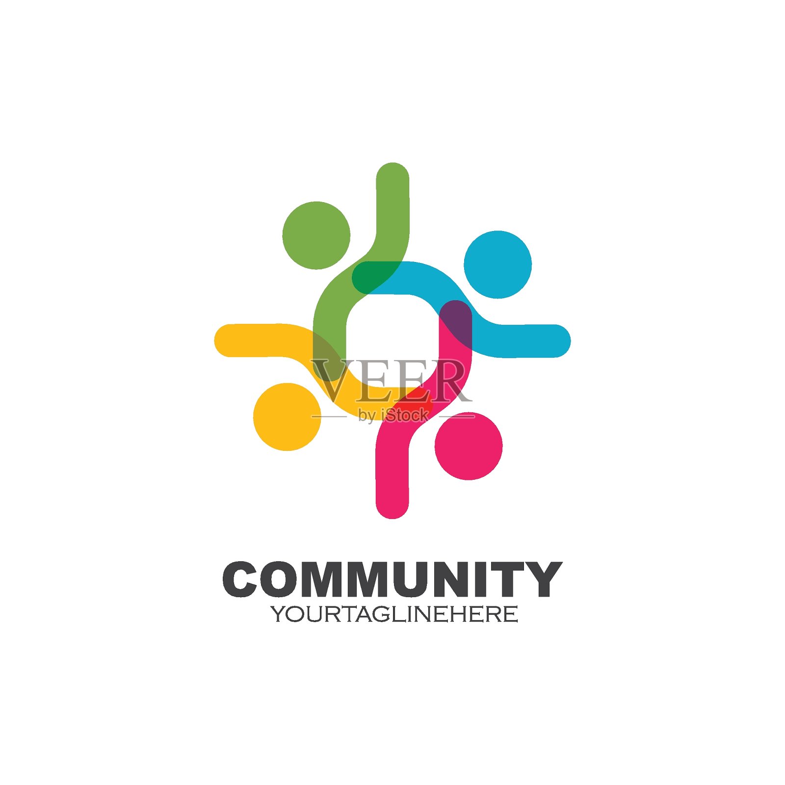 社区，网络和社会人物图标设计图标素材