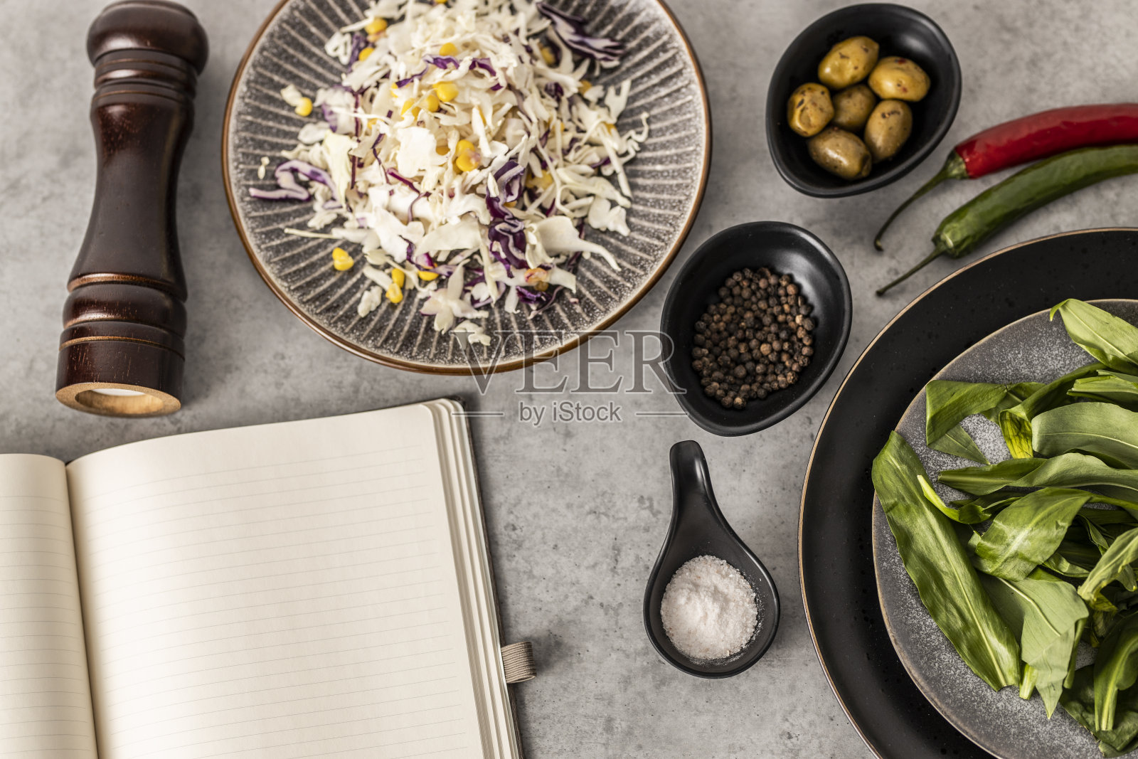 食谱和素食照片摄影图片