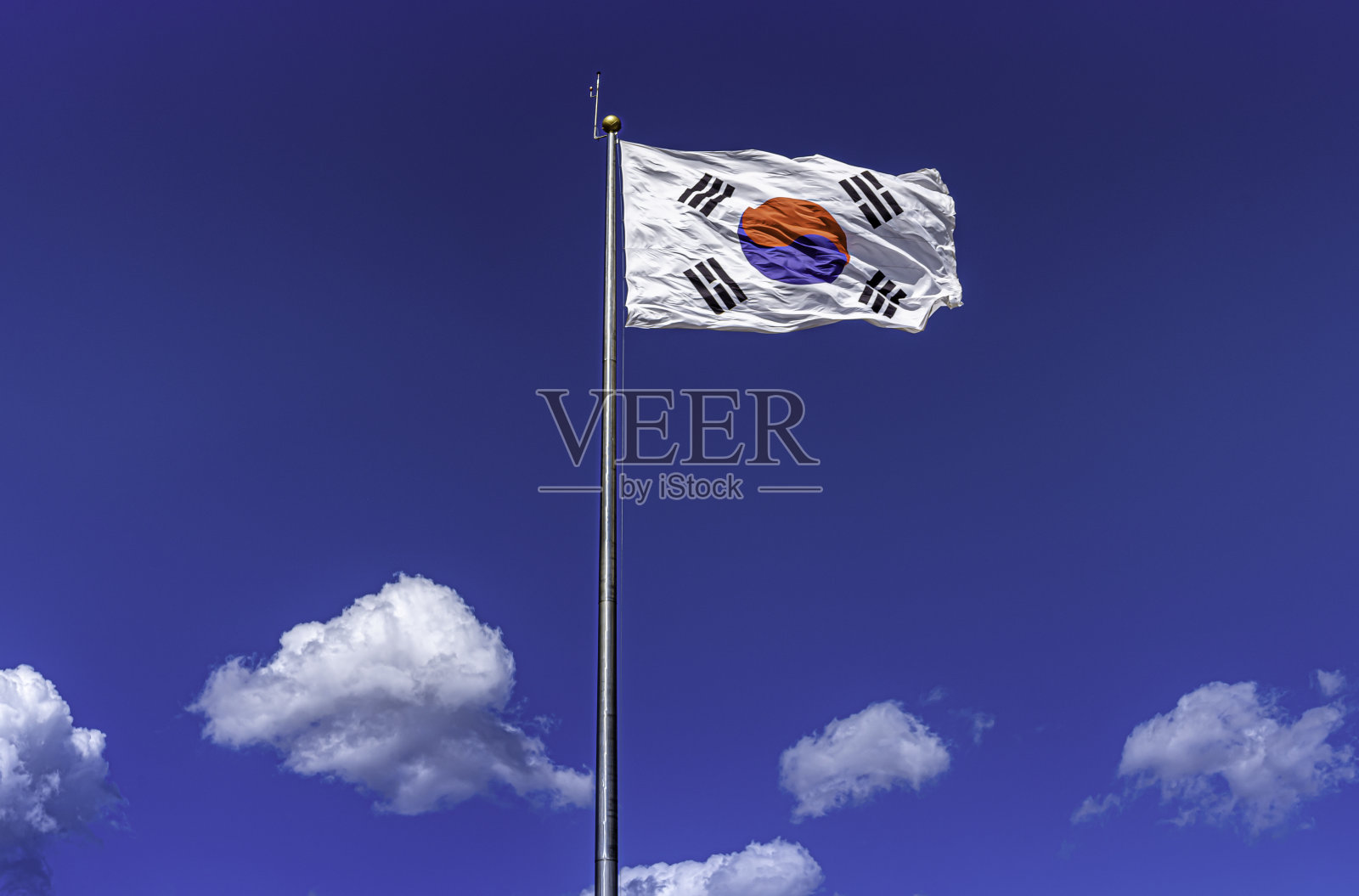 韩国国旗照片摄影图片