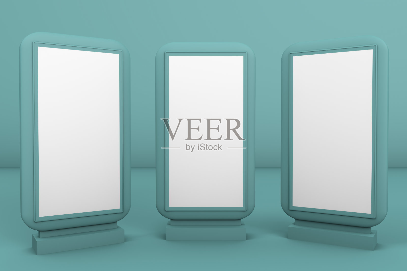 贸易和零售概念的3d渲染设计元素图片