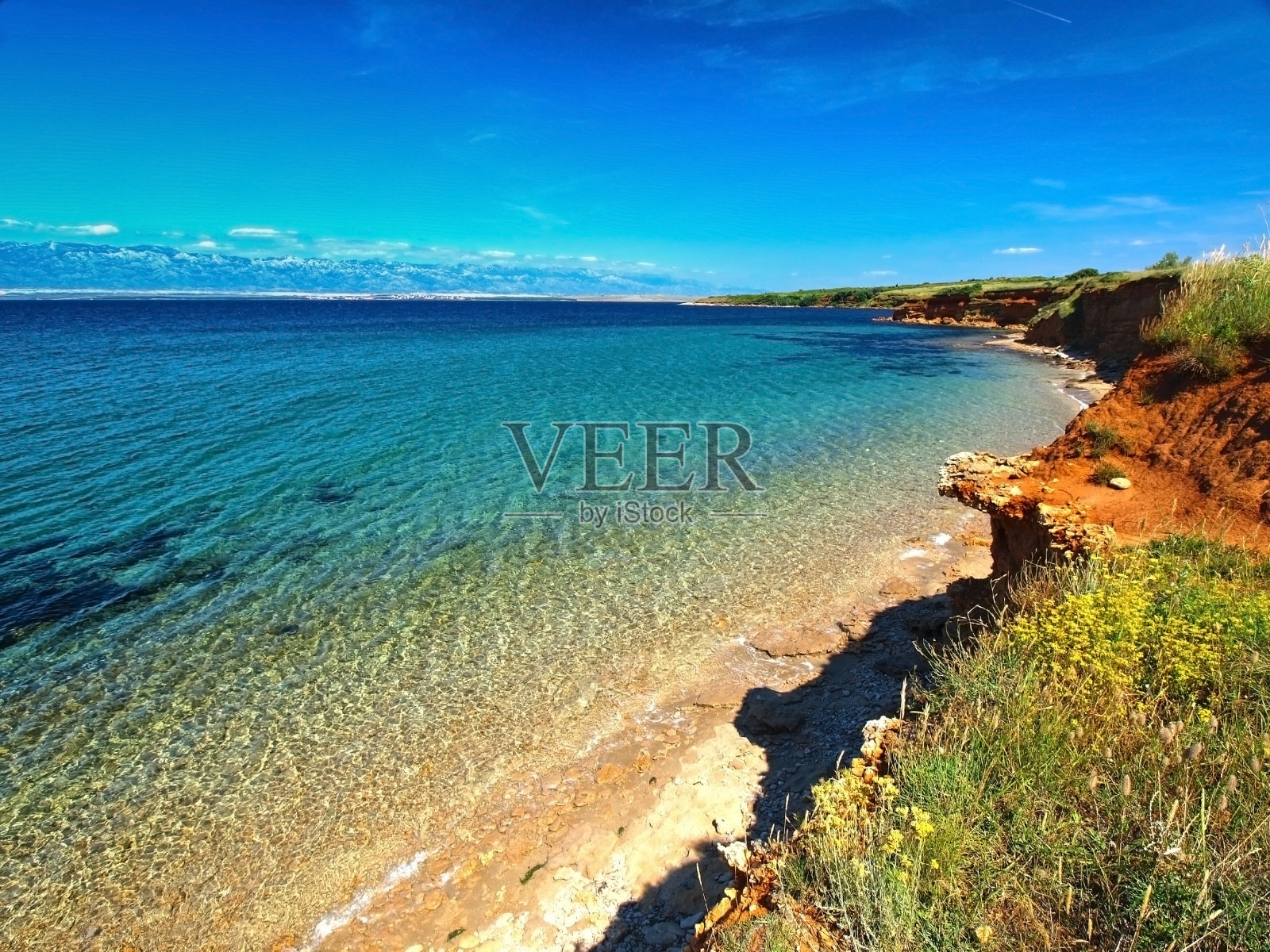 天堂亚得里亚海海滨照片摄影图片