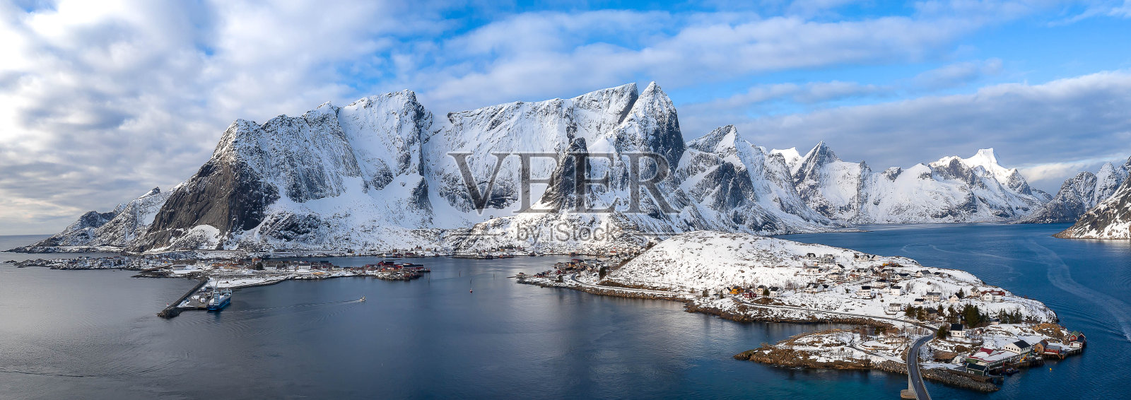 罗浮敦的冬季风景照片摄影图片