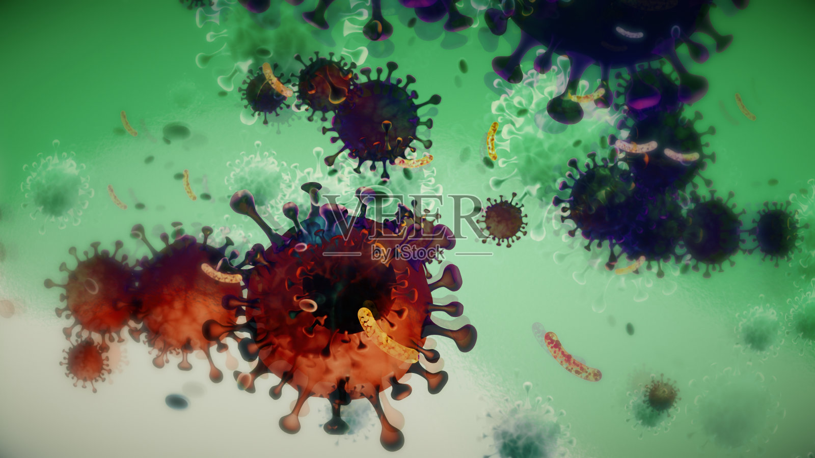 冠状病毒 2019-nCov照片摄影图片