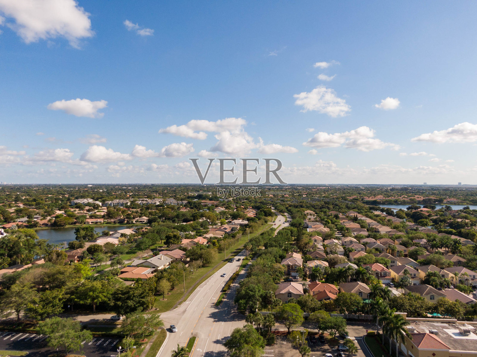 南佛罗里达无人机摄影航拍照片摄影图片