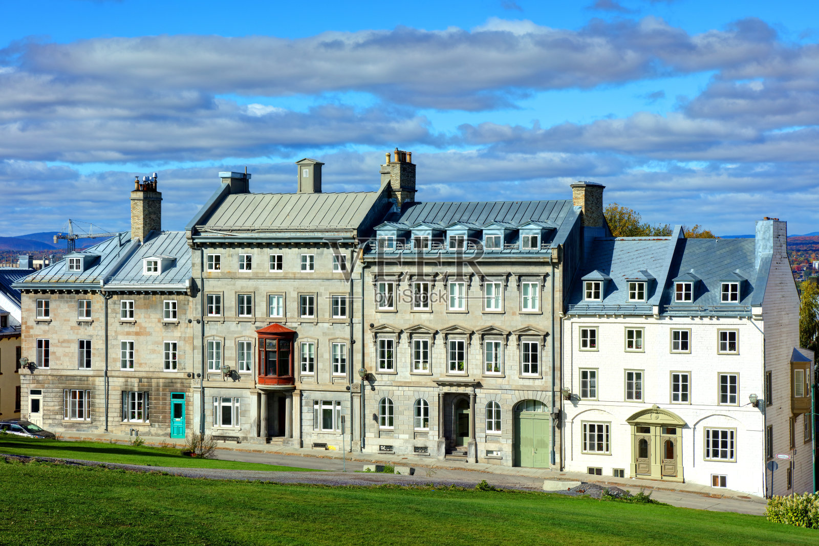 历史老魁北克照片摄影图片