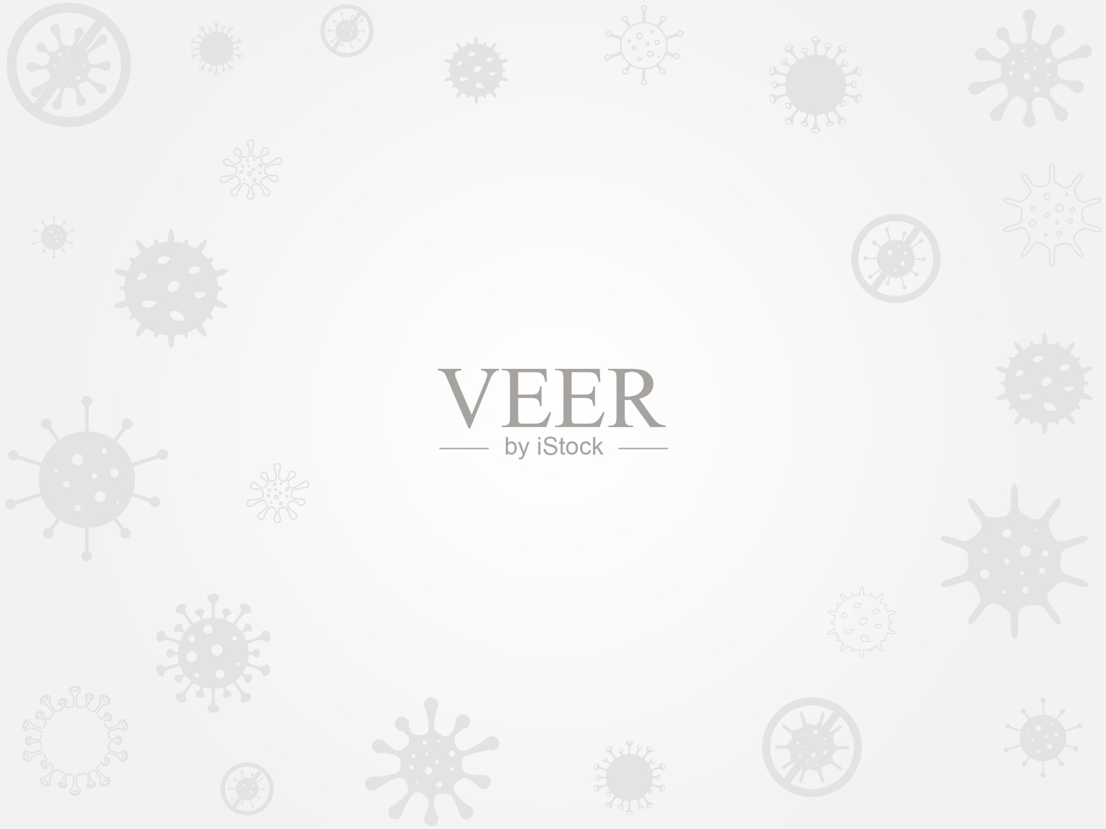 冠状病毒横幅背景插画图片素材