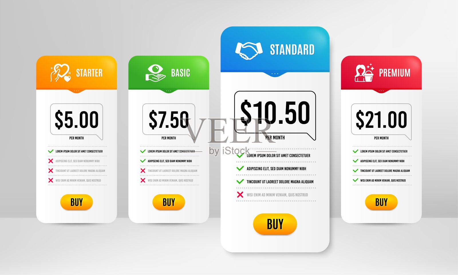健康眼睛，保持心脏和握手图标设置。清洁的迹象。验光，关爱，交易。女佣服务。向量插画图片素材