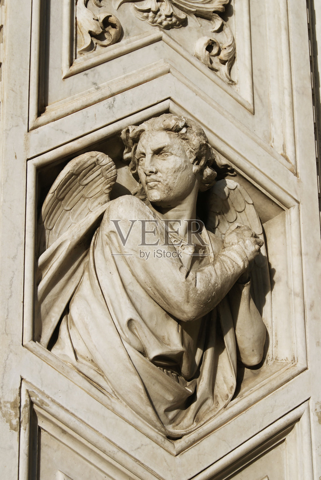 大理石的天使照片摄影图片