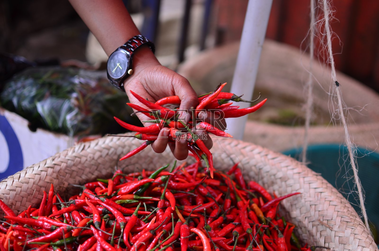 红辣椒和辣椒照片摄影图片