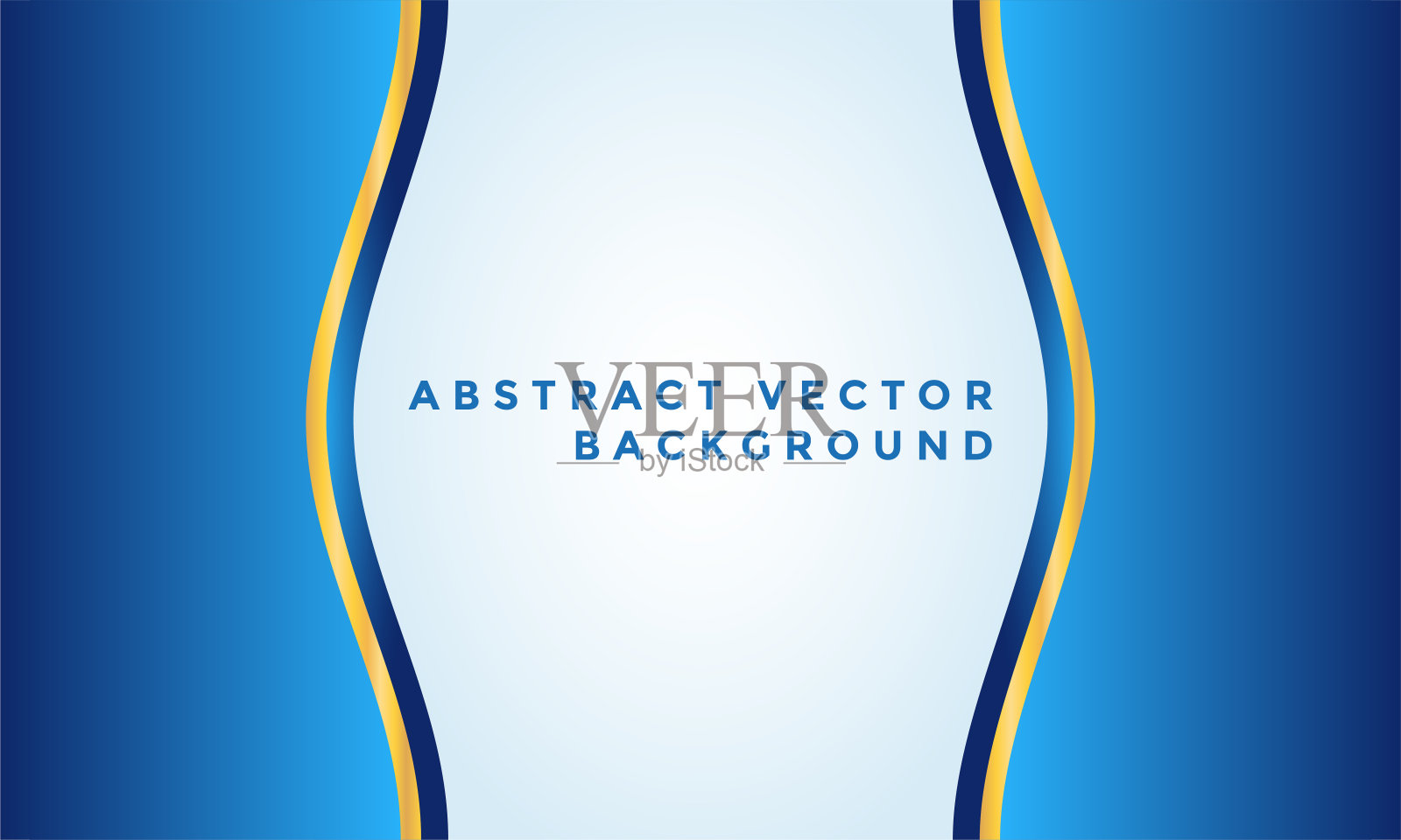 抽象的蓝色矢量背景用于设计插画图片素材