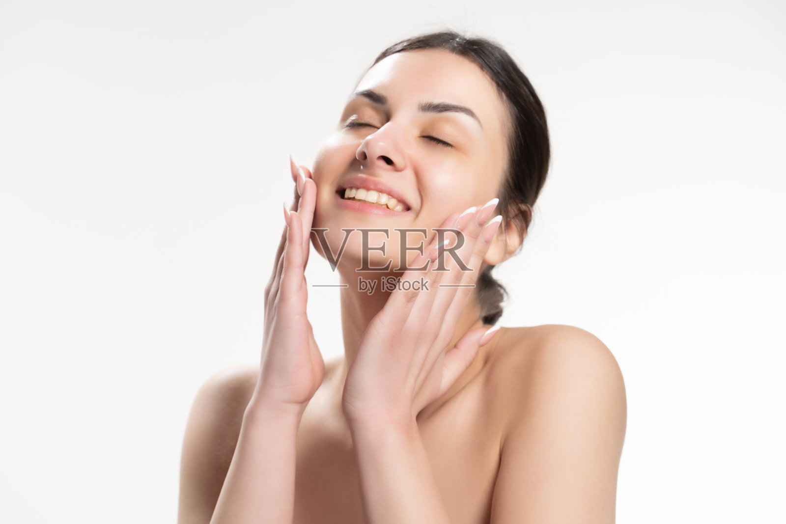 保持皮肤健康照片摄影图片