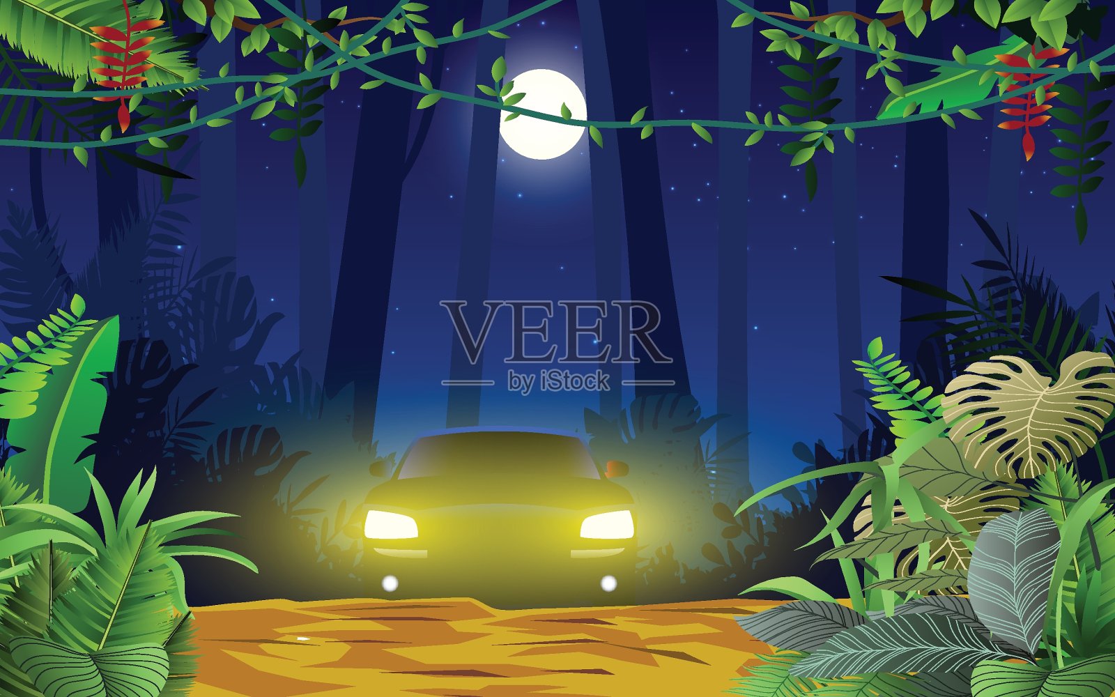 网络插画图片素材