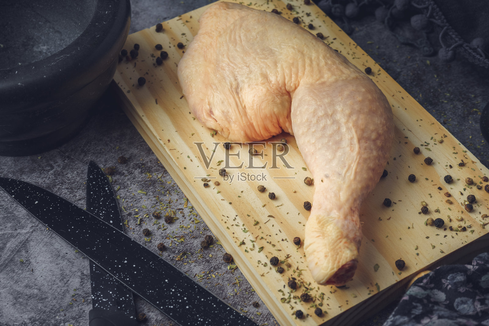 生鸡肉照片摄影图片