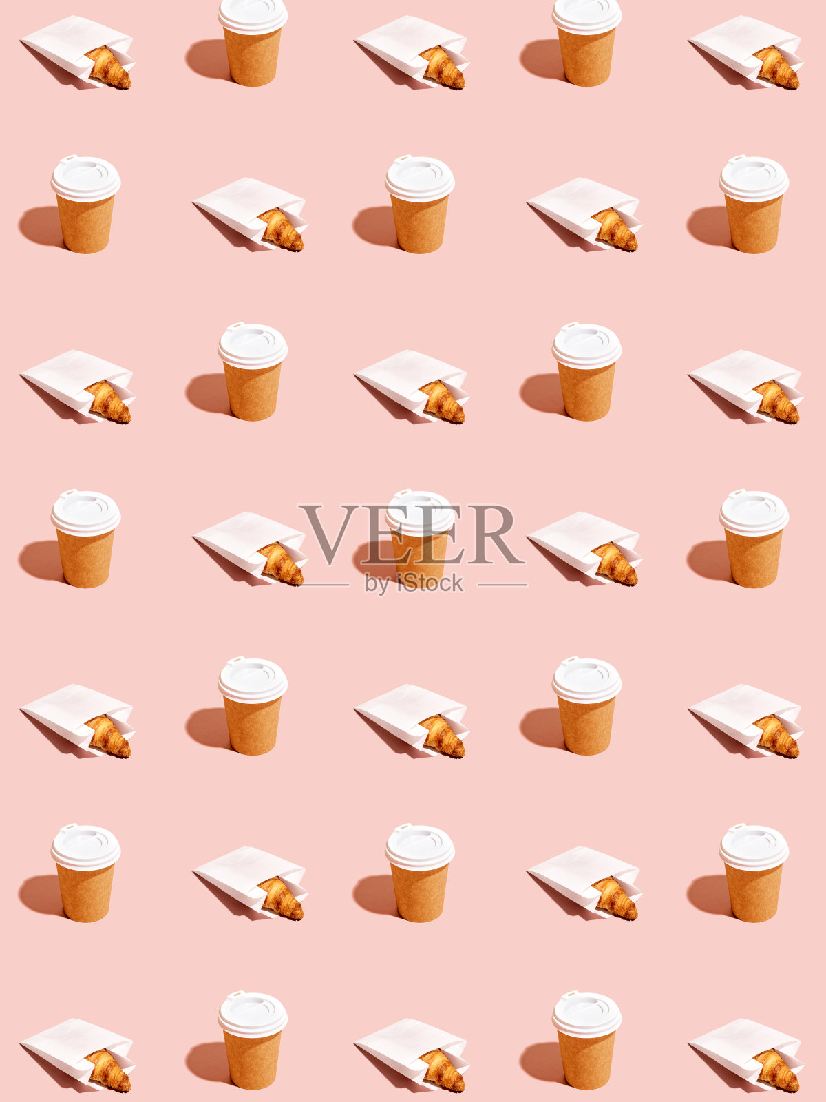 创意背景的早餐。照片摄影图片