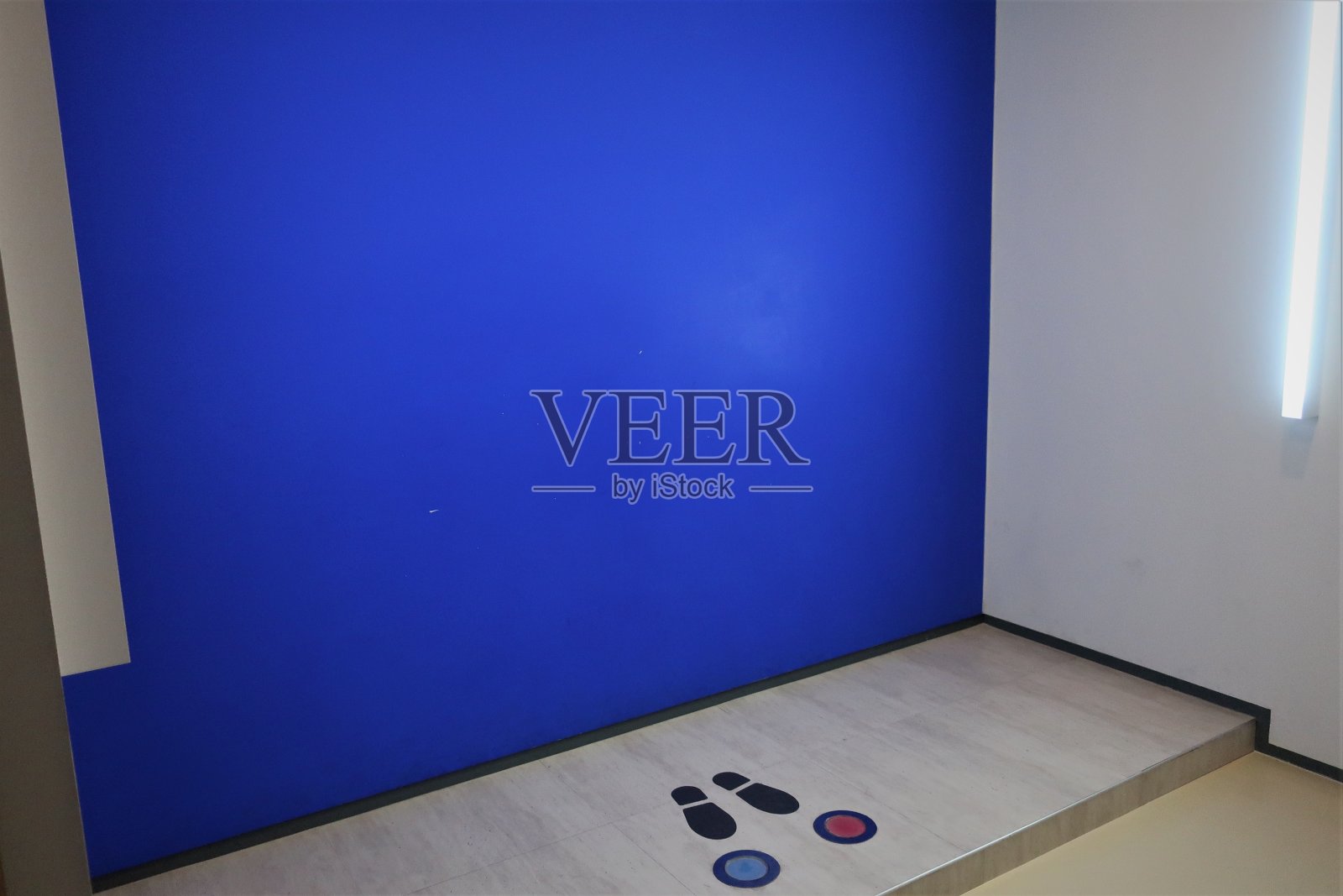 色度键照片区域上的蓝色背景照片摄影图片