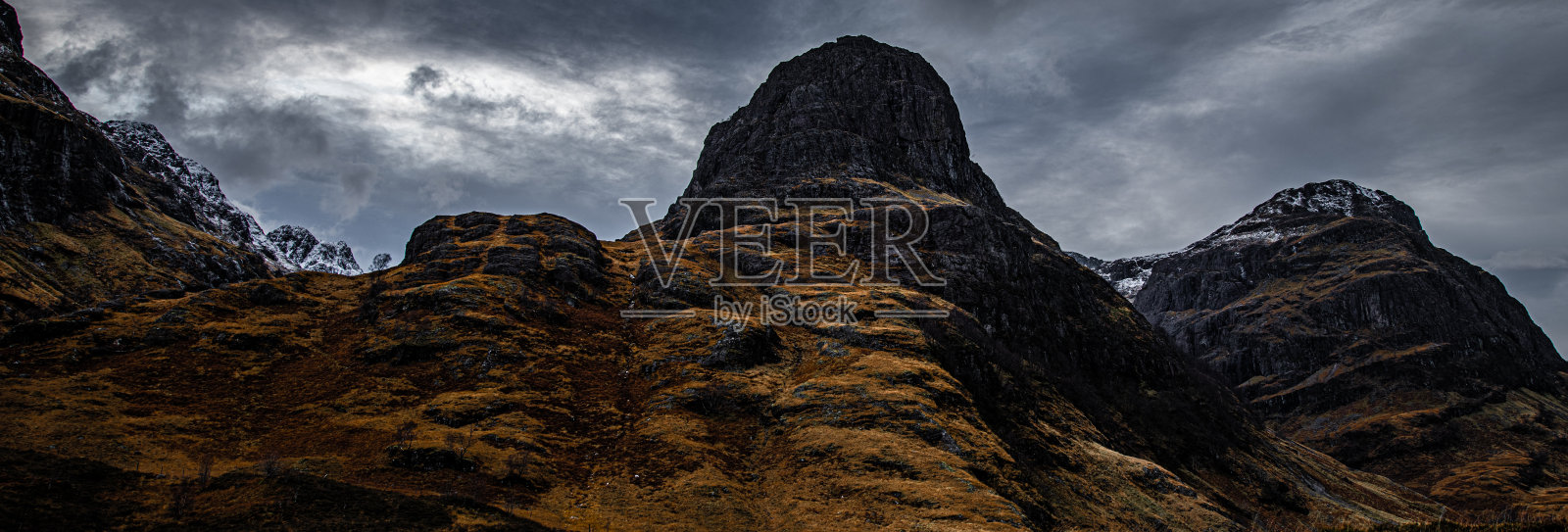 格伦科三姐妹中的两个照片摄影图片