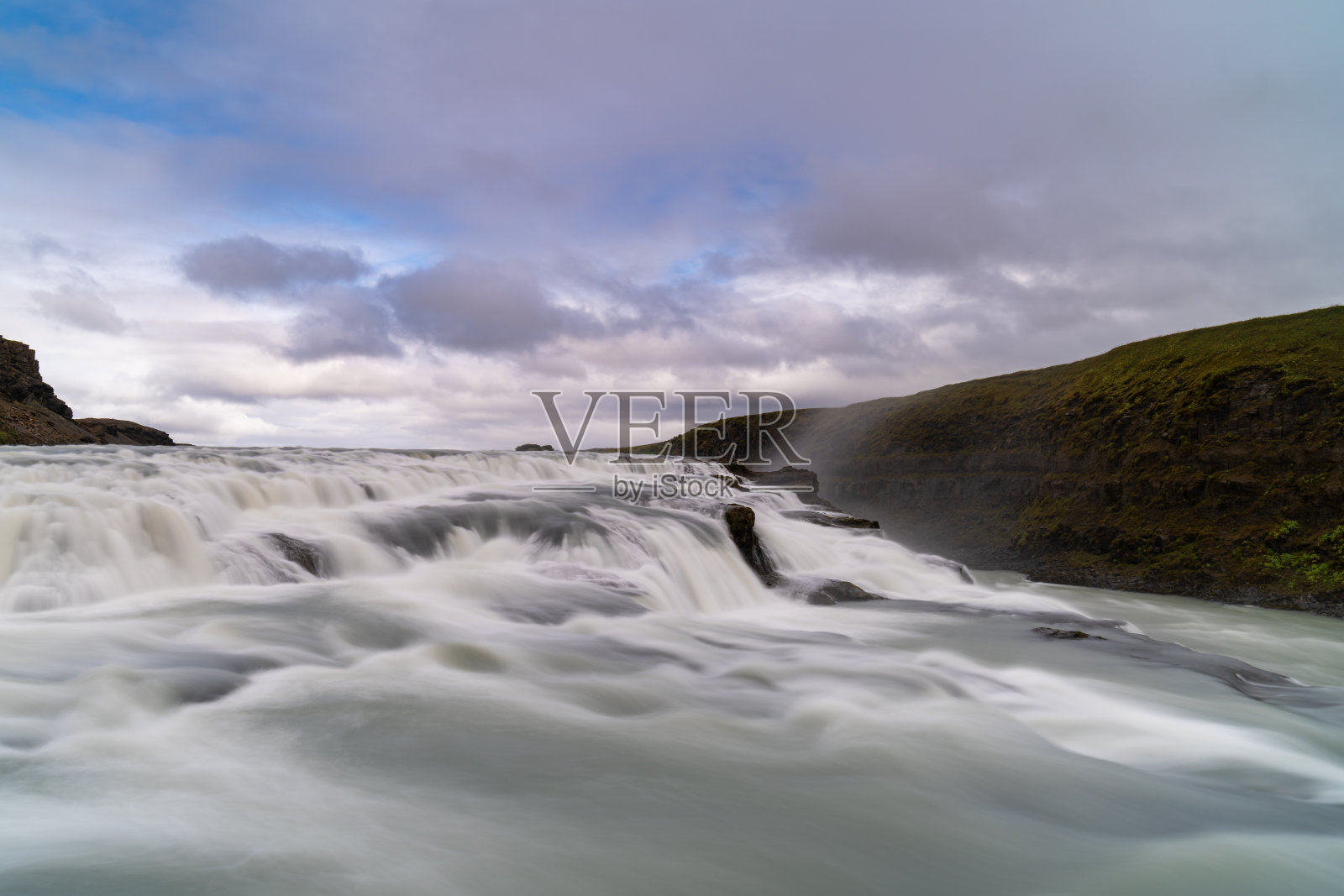 黄金瀑布照片摄影图片