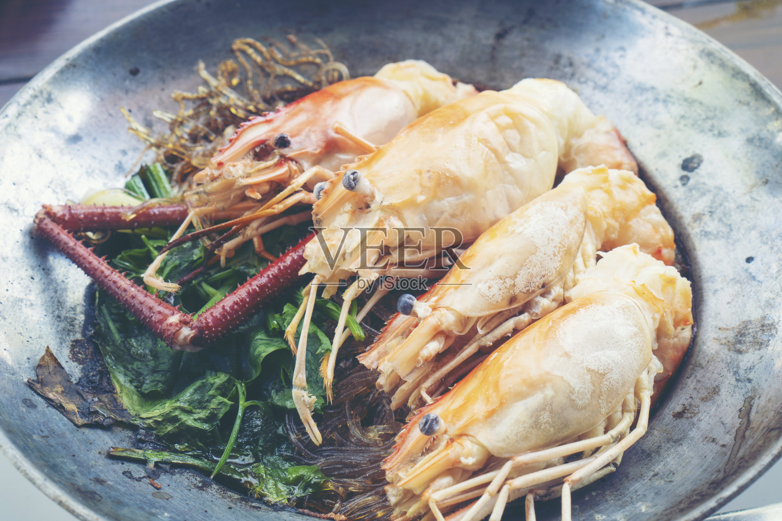 虾仁粉照片摄影图片