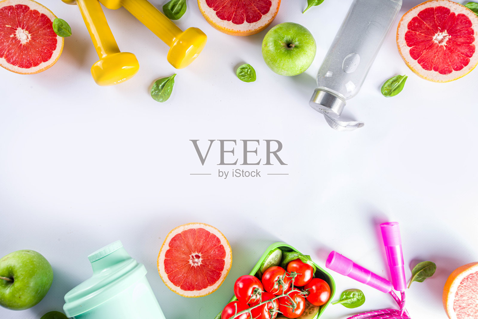 健身和健康生活理念照片摄影图片