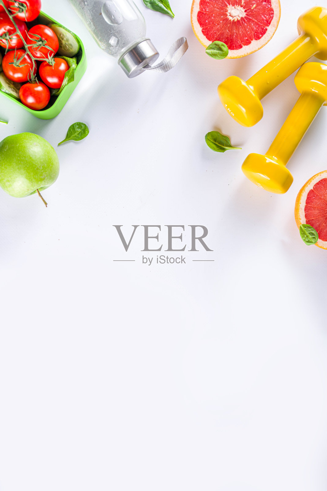 健身和健康生活理念照片摄影图片