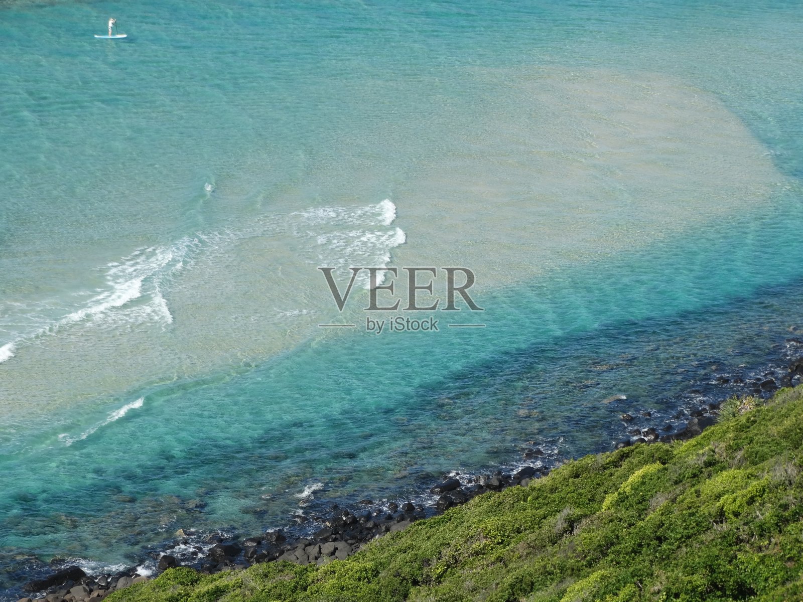 澳大利亚黄金海岸碧蓝的海水照片摄影图片