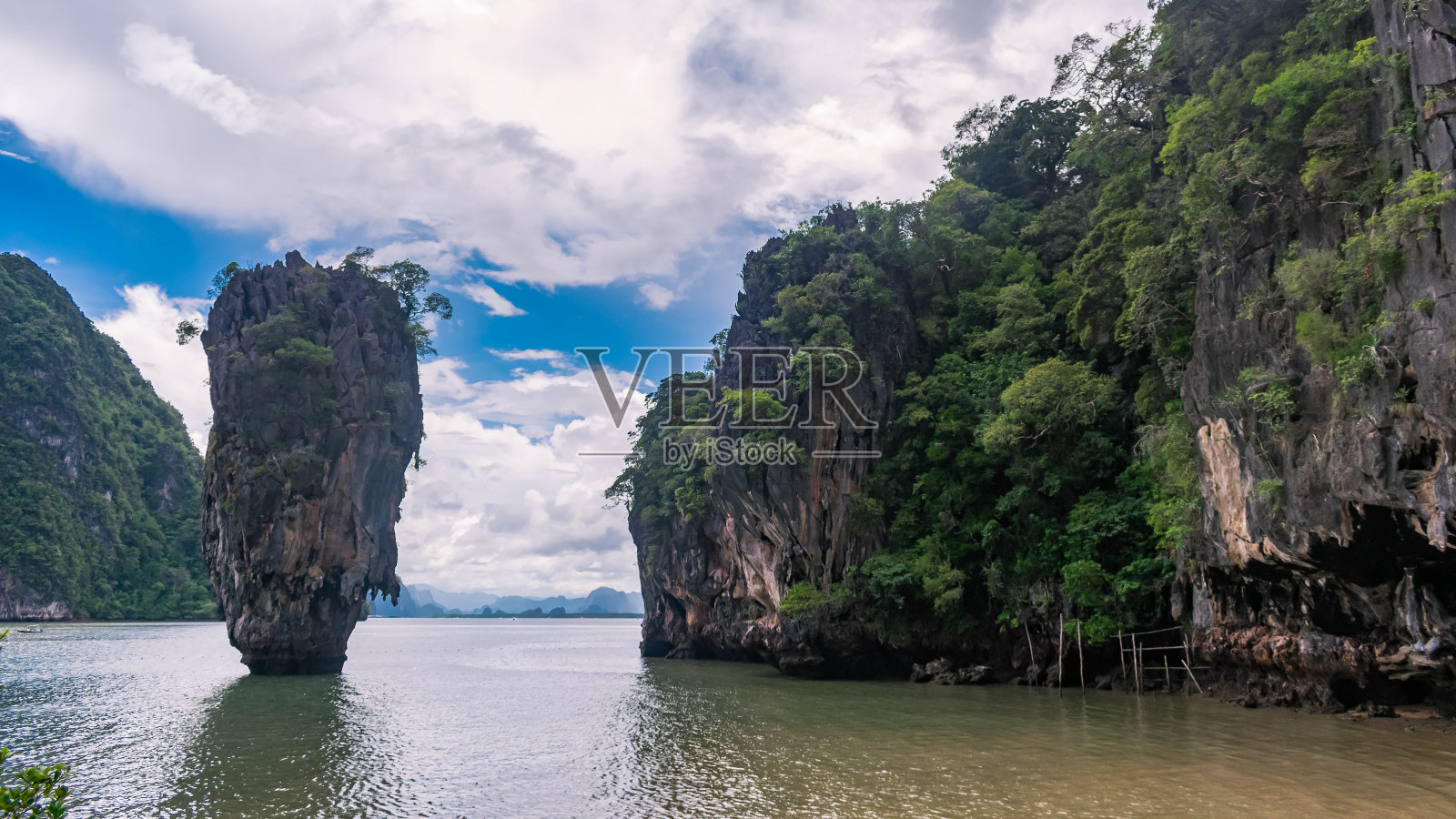 著名的詹姆斯邦德岛照片摄影图片