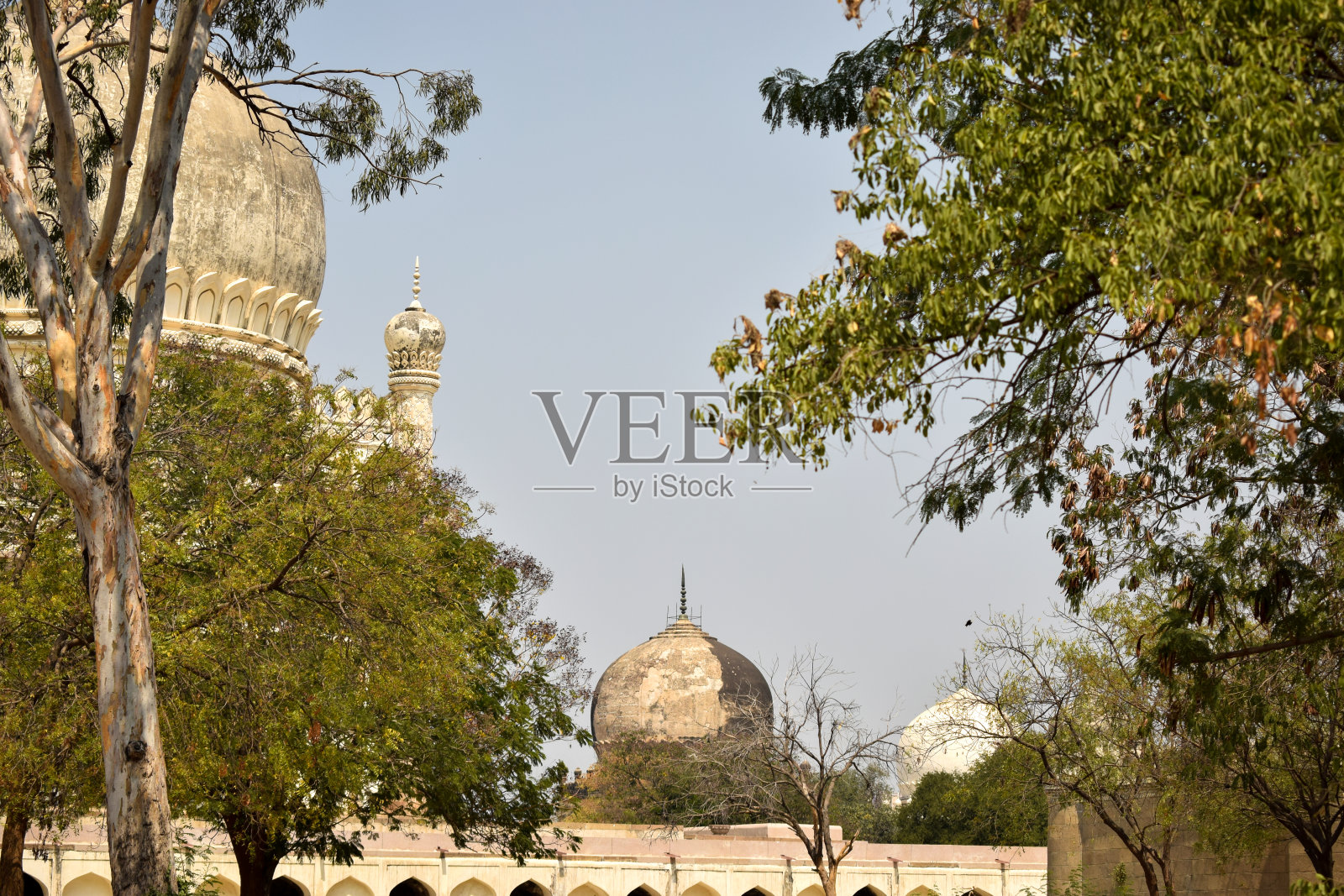 印度海得拉巴Quli Qutb Shahi七墓照片摄影图片