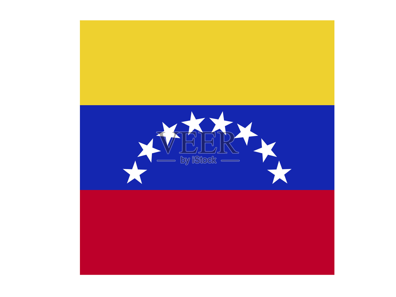 委内瑞拉国旗插画图片素材