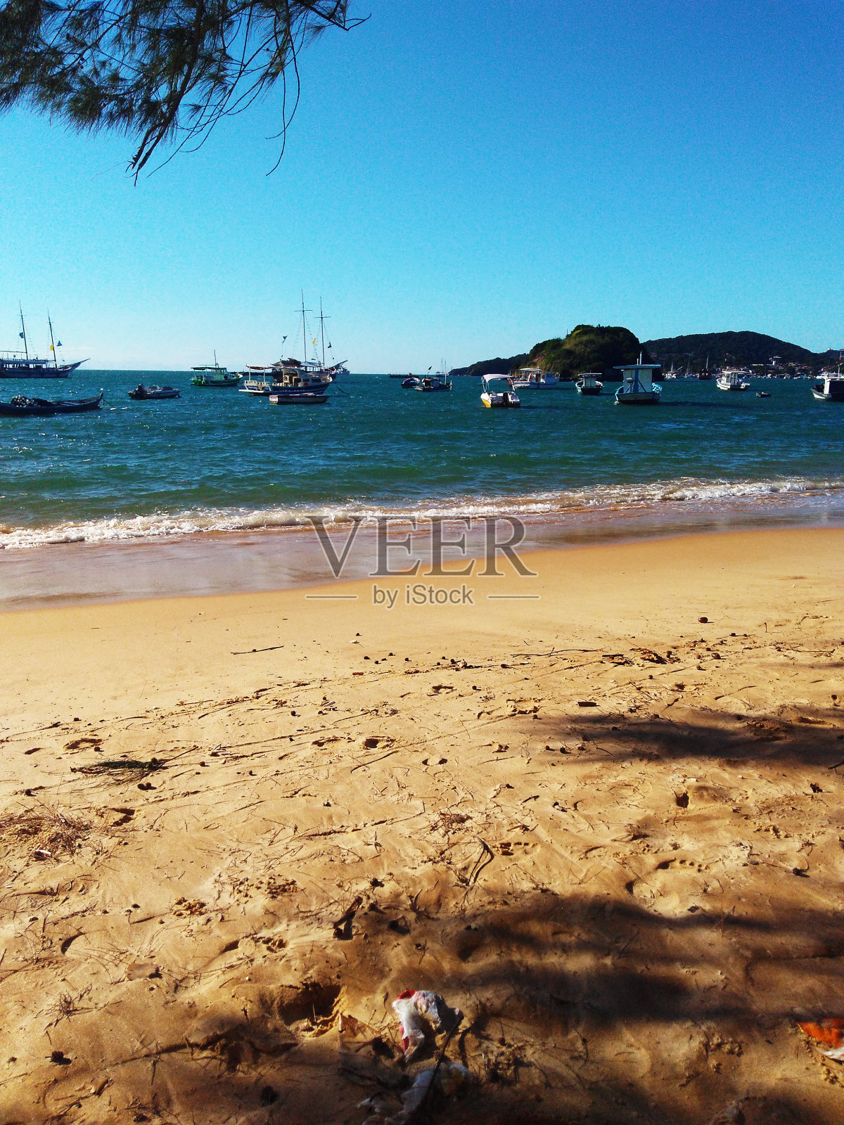 费拉杜拉海滩照片摄影图片