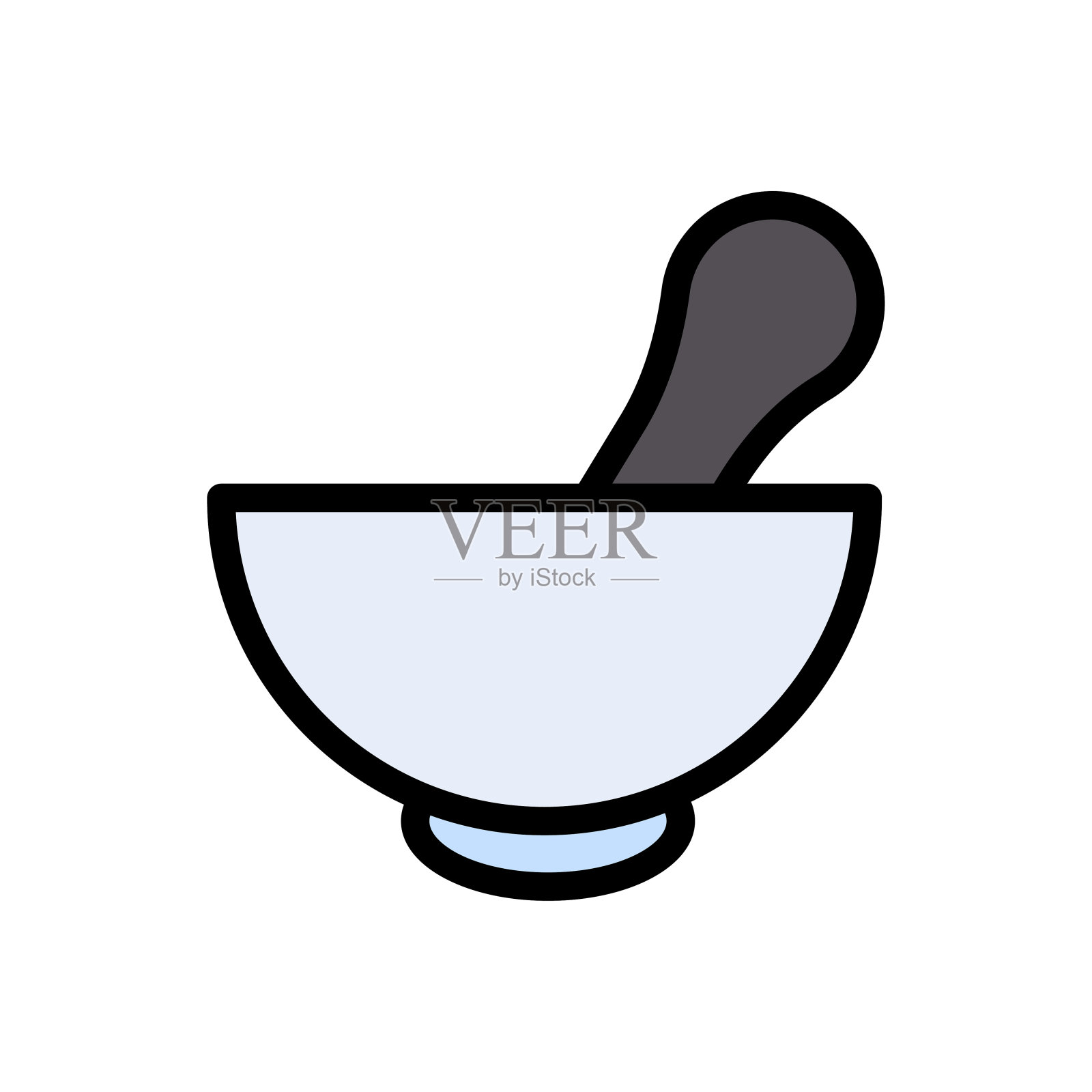 勺子插画图片素材