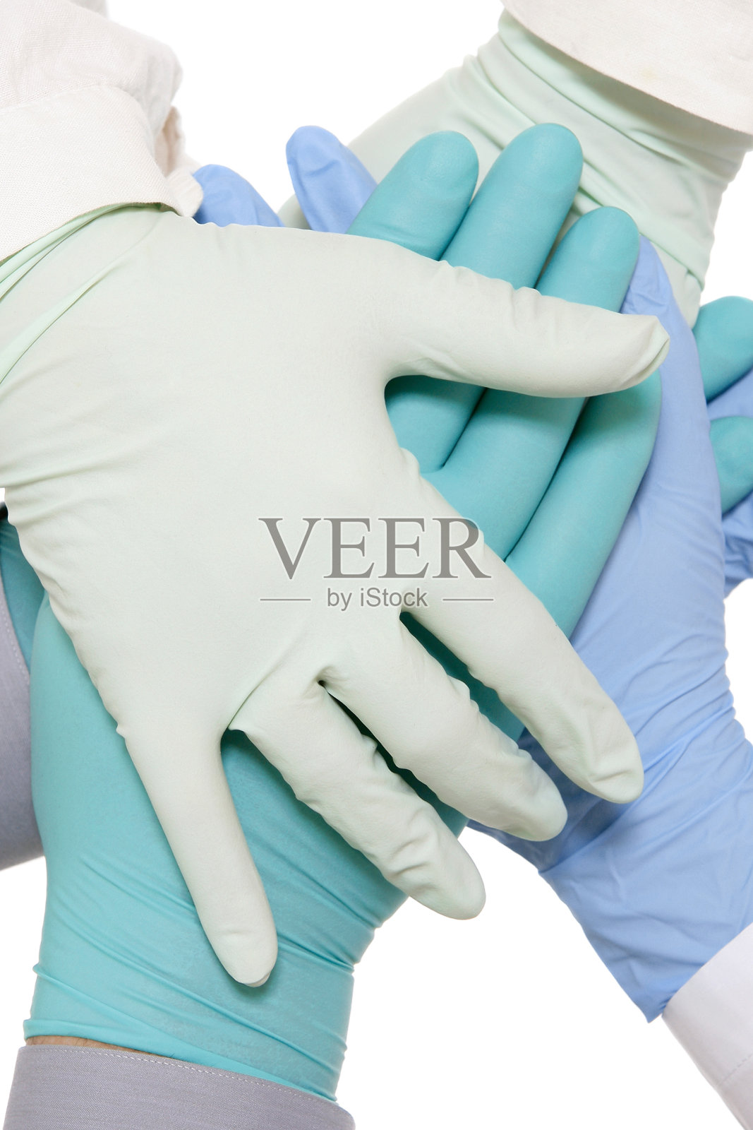 医生双手合一的理念照片摄影图片