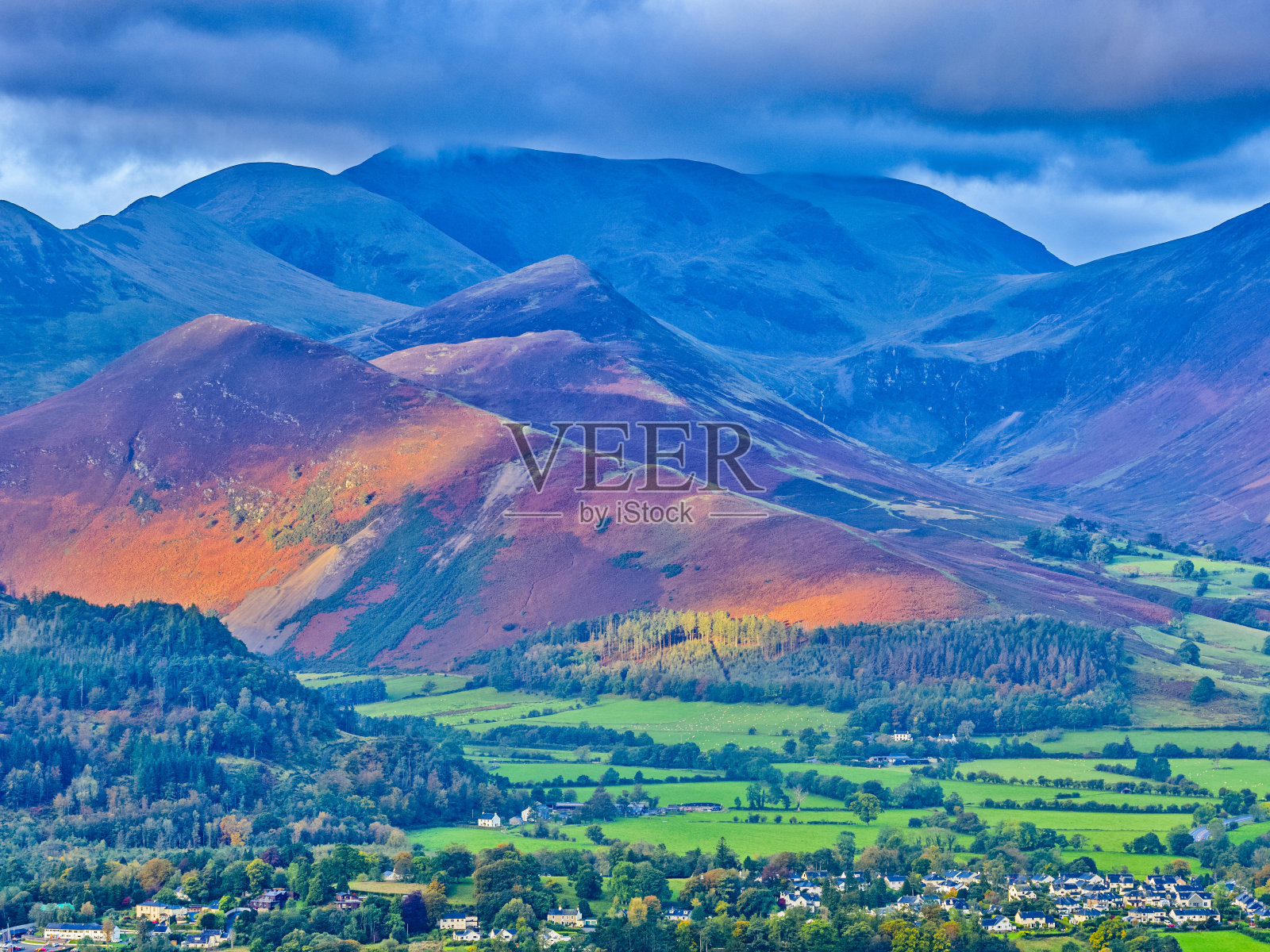 英国的湖区地区照片摄影图片