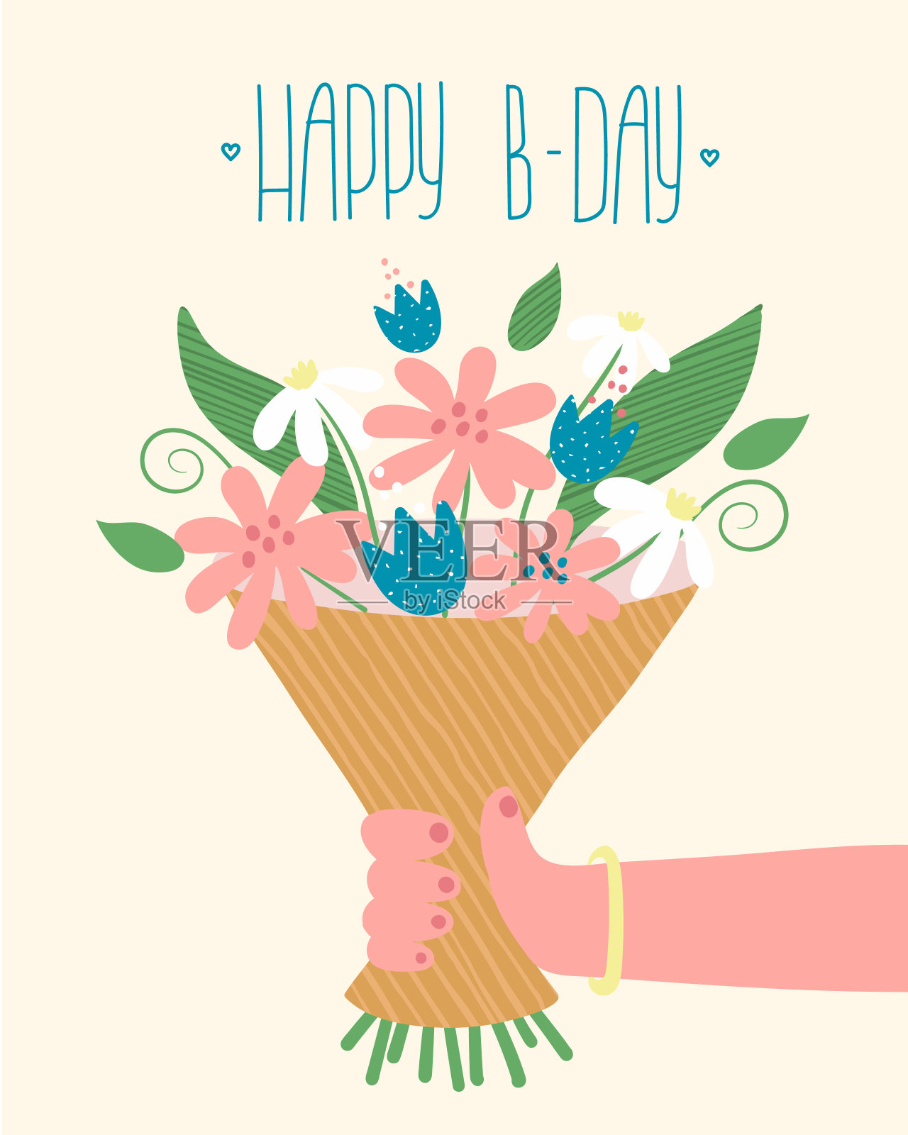 节日卡片插画图片素材