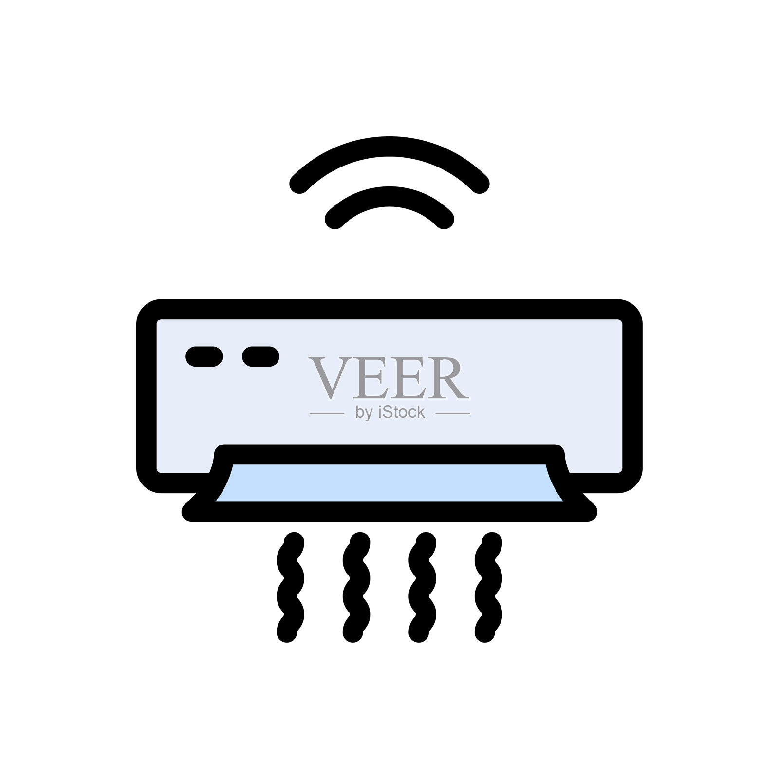 冷却插画图片素材