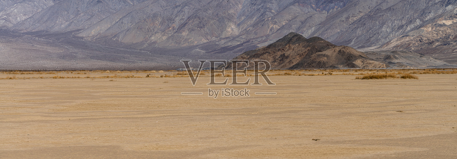 美国加州死亡谷Panamint谷全景风景。照片摄影图片