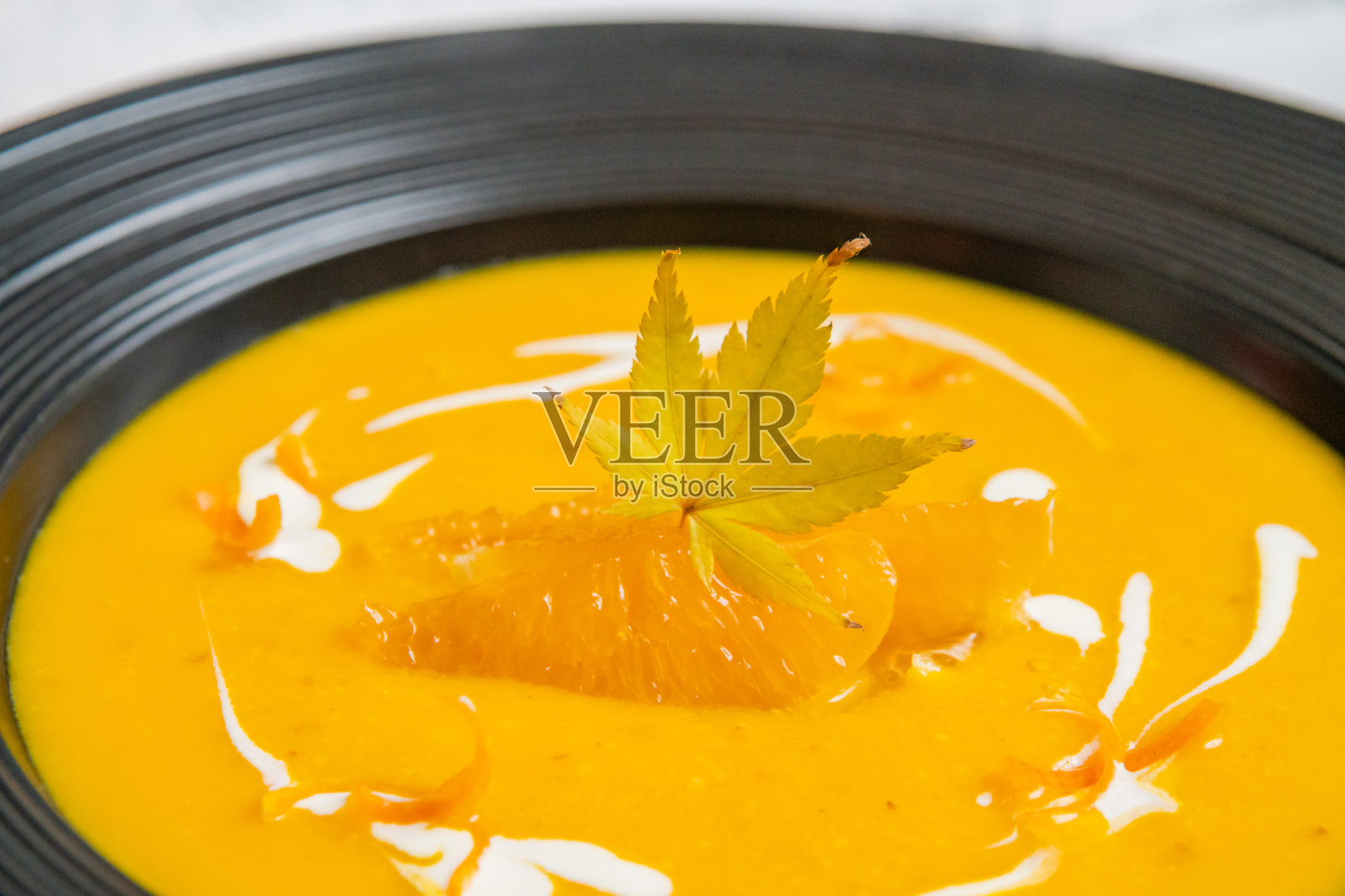 南瓜汤照片摄影图片