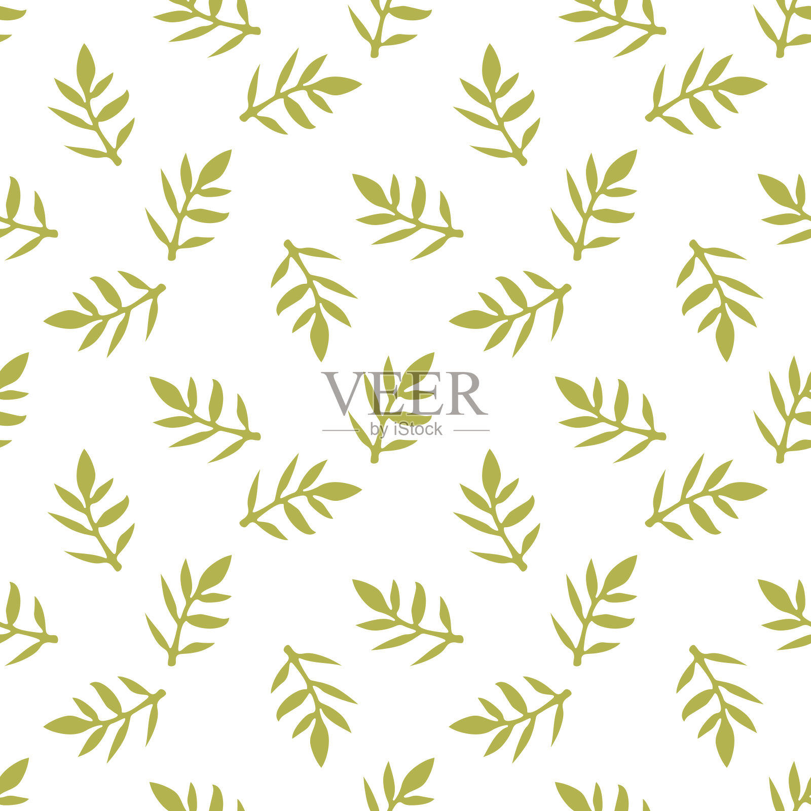 无缝的花卉图案。自然背景。抽象的无缝的背景。插画图片素材