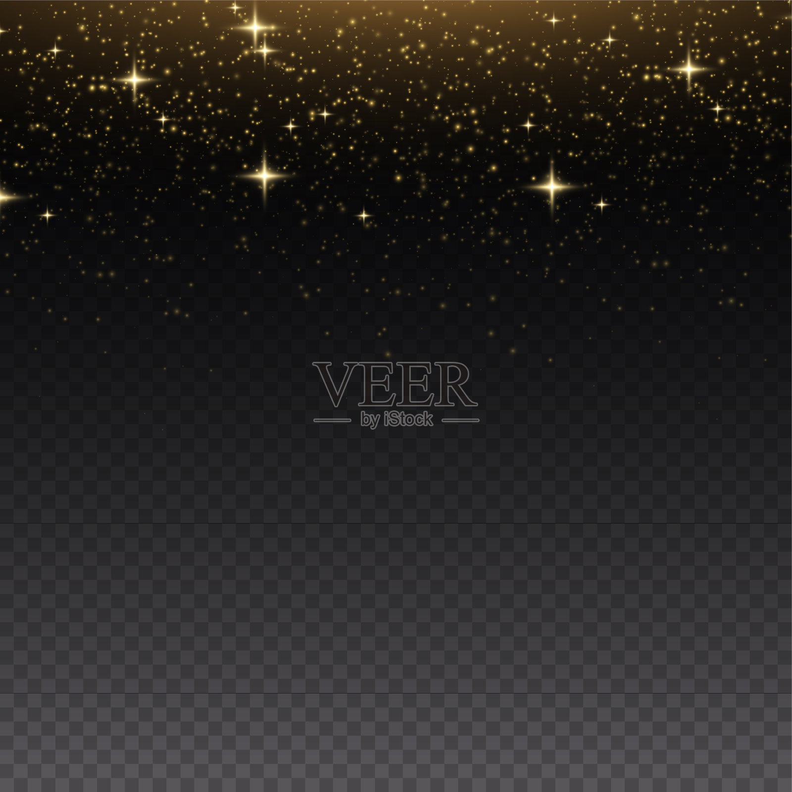 美丽的黄色的尘土。插画图片素材