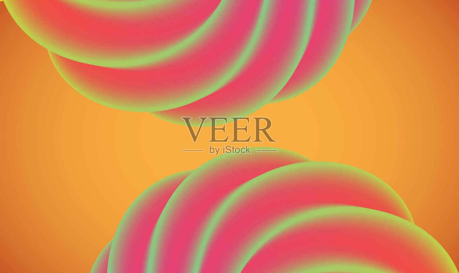 彩色抽象形状背景广告，矢量插图插画图片素材