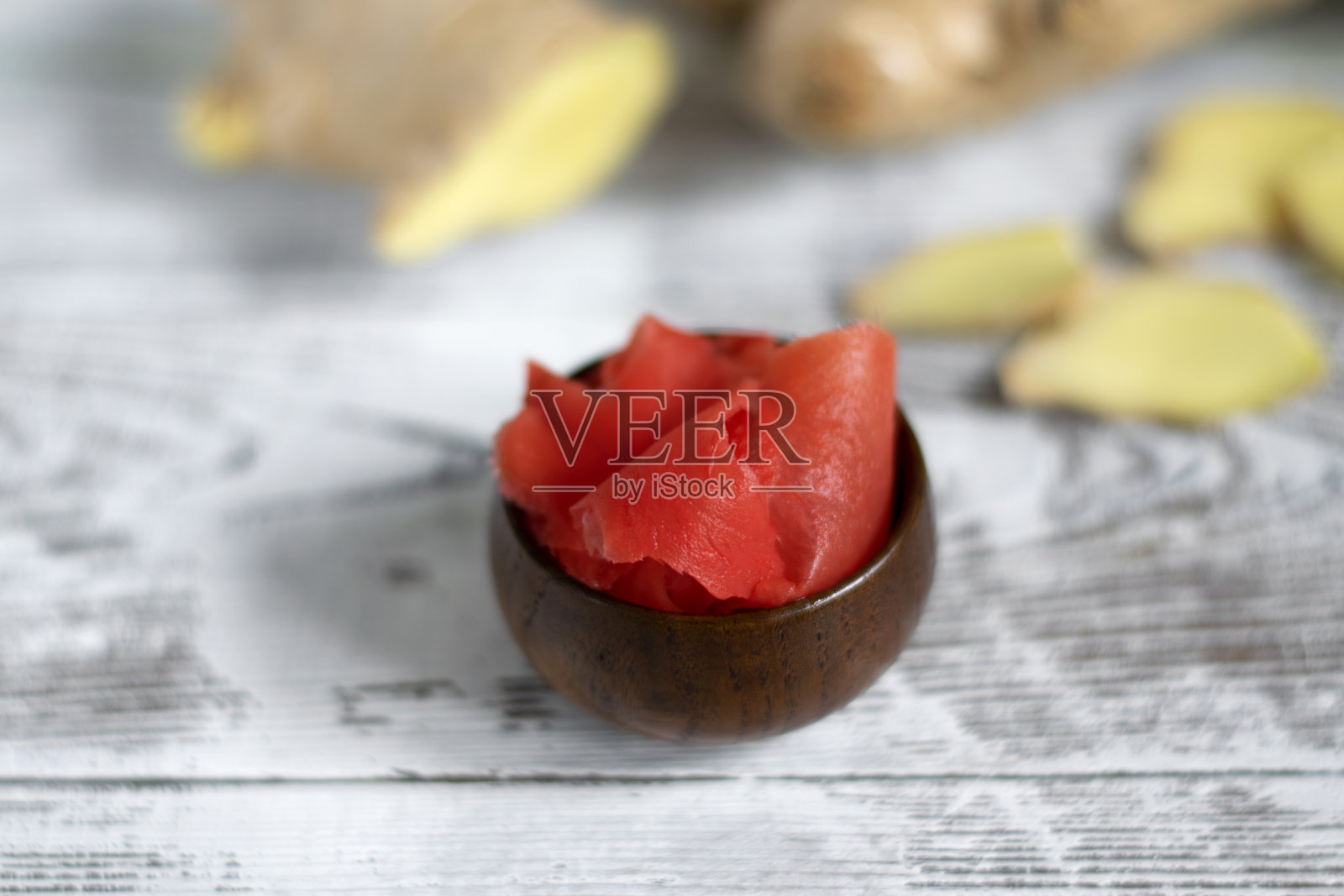 腌鲜姜根照片摄影图片