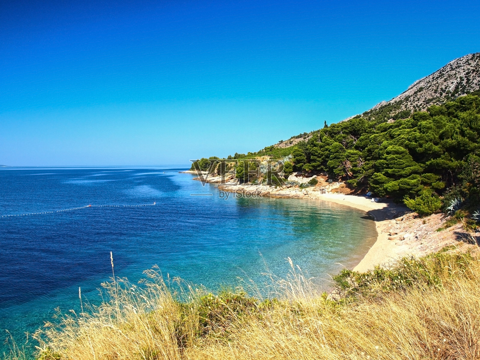 天堂亚得里亚海海滨照片摄影图片