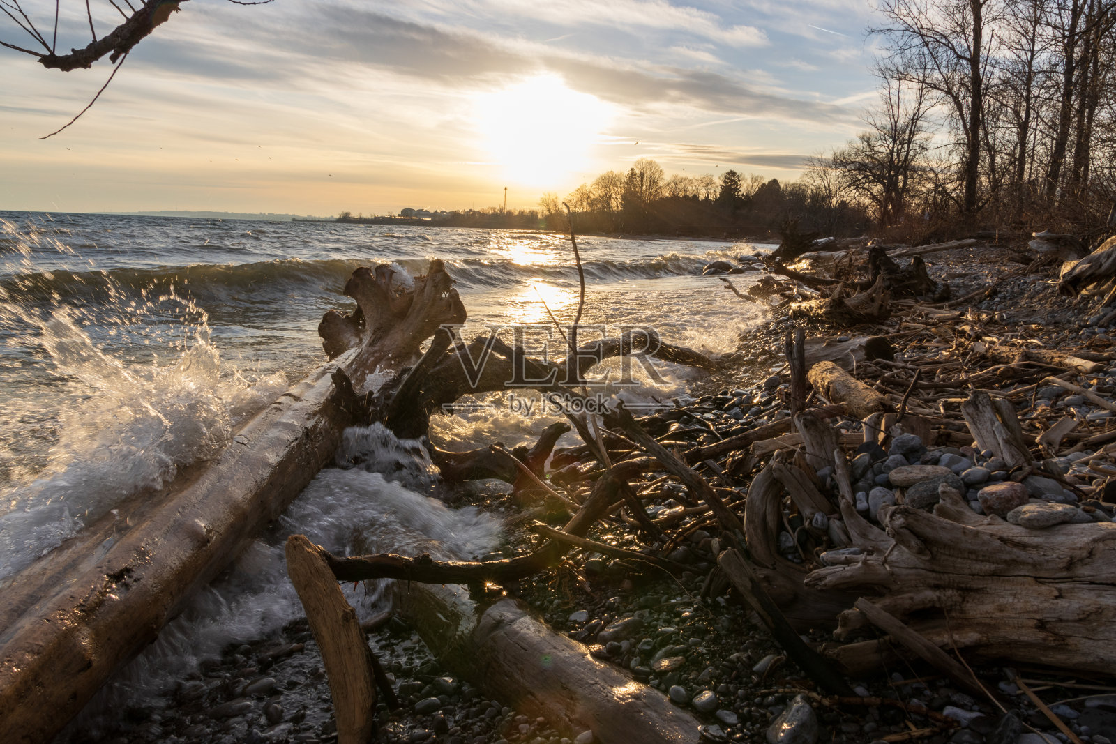 2020年3月利物浦路的日落照片摄影图片