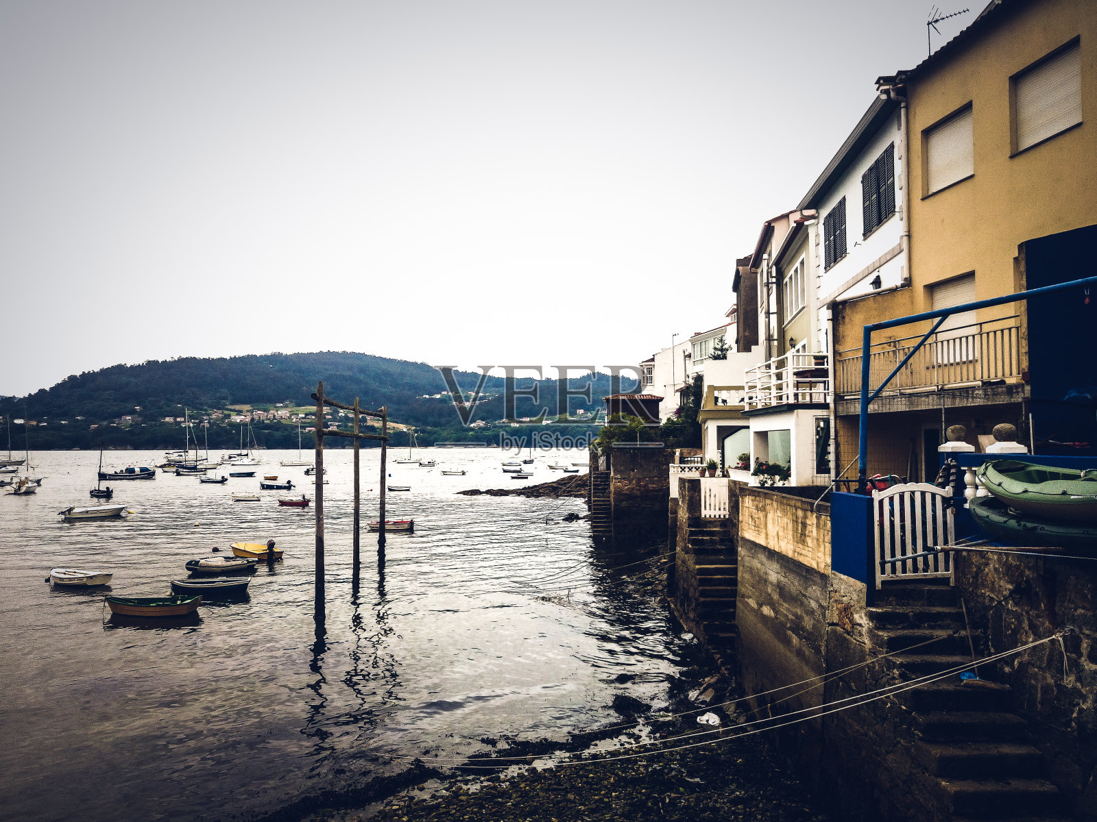 网络，拉科鲁尼亚照片摄影图片