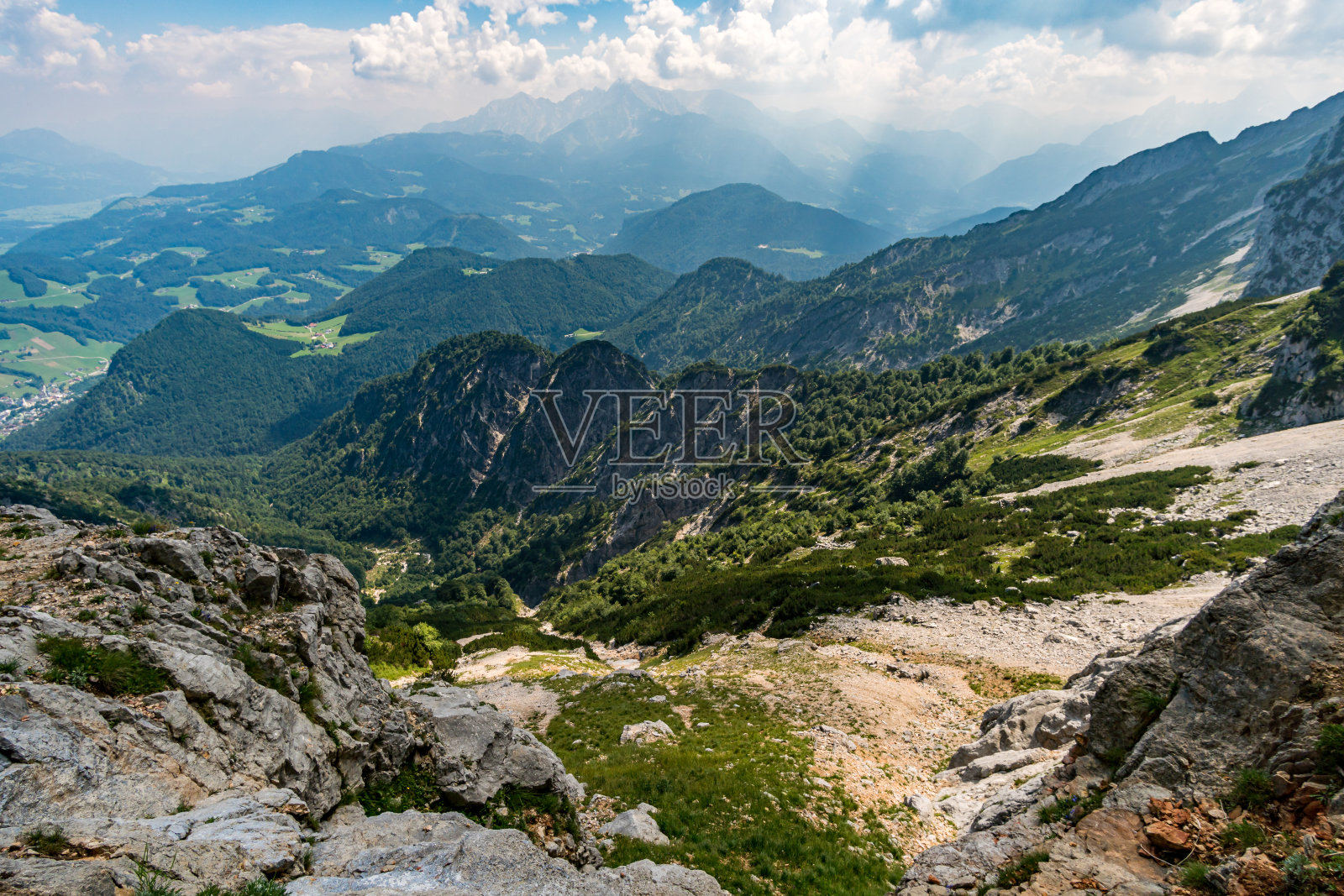 萨尔茨堡在贝希特斯加德纳地的最高宝座照片摄影图片