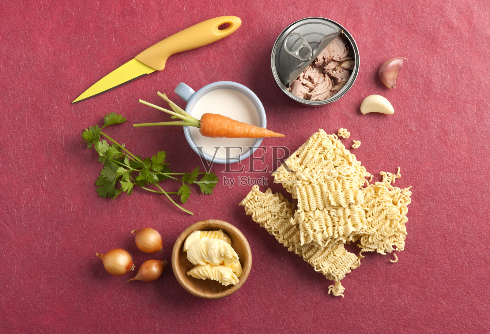 美味的面条食谱照片摄影图片